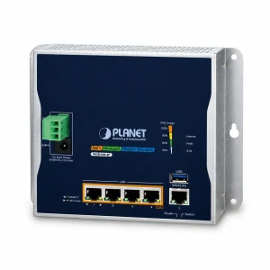 WGR-500-4P Router công nghiệp với 4 cổng Gigabit 802.3at PoE+