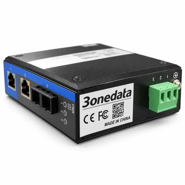 Bộ chuyển đổi quang điện công nghiệp 3Onedata IMC102-S