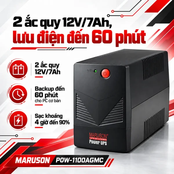 Bộ lưu điện MARUSON POW-1100AGMC
