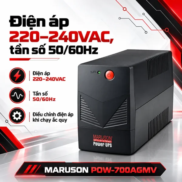 Bộ lưu điện MARUSON POW-700AGMV