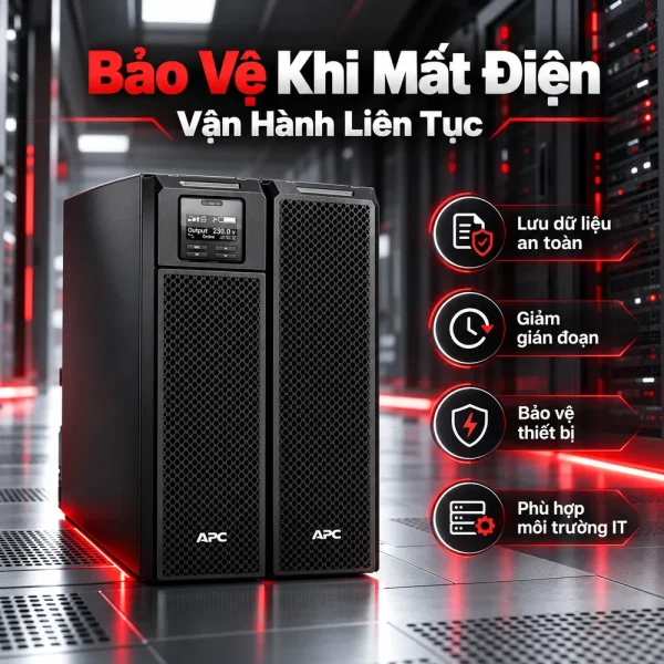 Bộ lưu điện UPS APC SRT10KXLI SRT 10KVA 230V