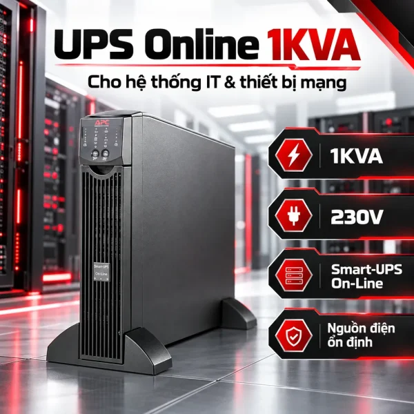Bộ lưu điện UPS APC SURT1000XLI RT 1KVA 230V