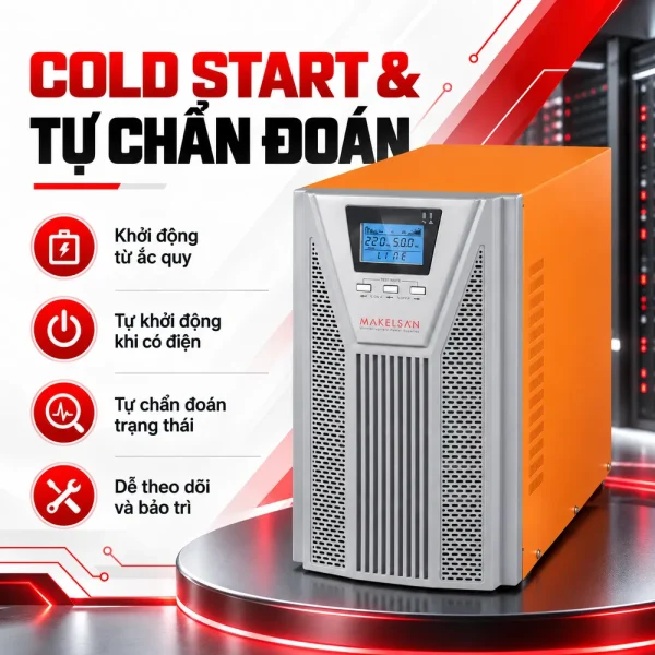 Bộ lưu điện UPS MAKELSAN 2.2KVA