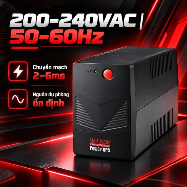Bộ Lưu Điện UPS MARUSON POW-2200ASGMT 2200VA/1200W