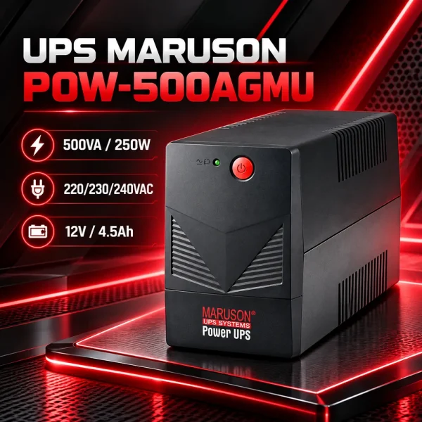 Bộ Lưu Điện UPS MARUSON POW-500AGMU 500VA/250W