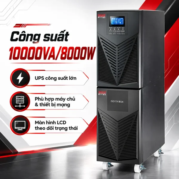 Bộ Lưu Điện UPS MARUSON ULT-W10K(L) 10000VA/8000W
