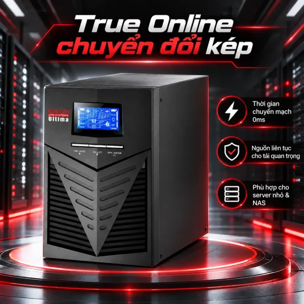 Bộ Lưu Điện UPS MARUSON ULT-W3K(L) 3000VA/2400W