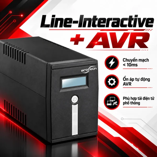 Bộ lưu điện UPS PROTECH PRO3000 3KVA