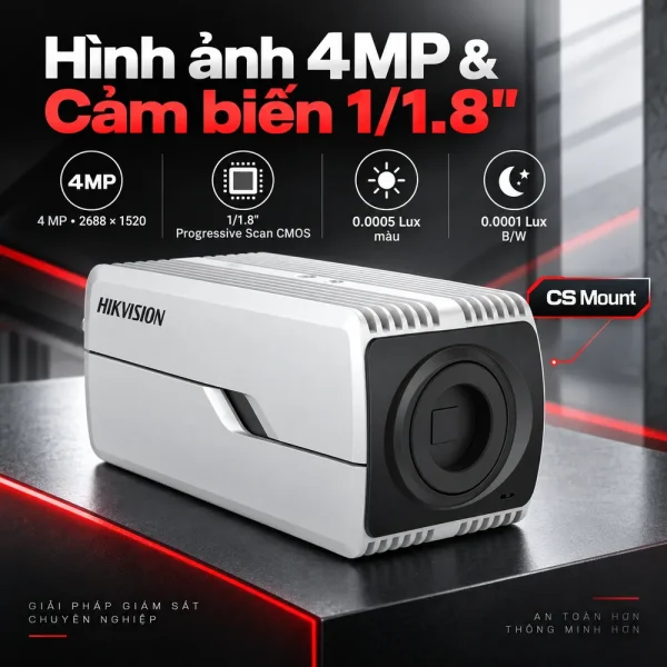 Camera 4MP DeepinView Hikvision iDS-2CD7046G0-AP