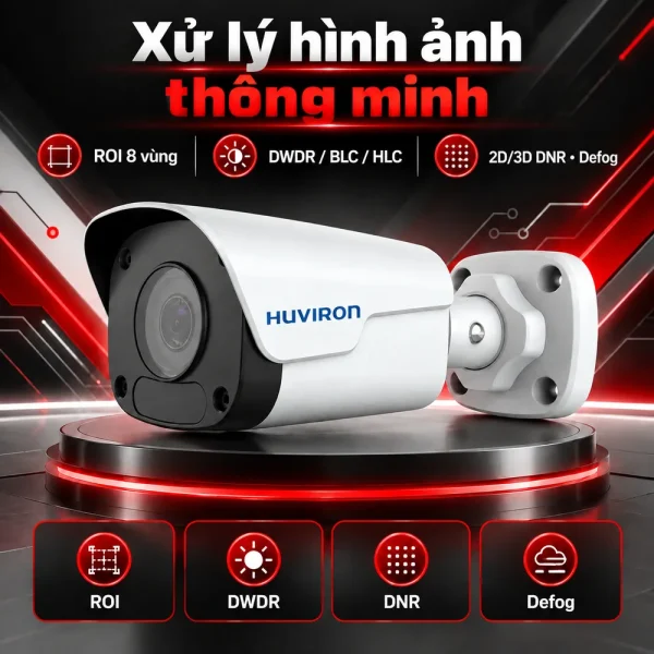 Camera BULLET hồng ngoại HUVIRON HU-NP441D/I3E 4MP