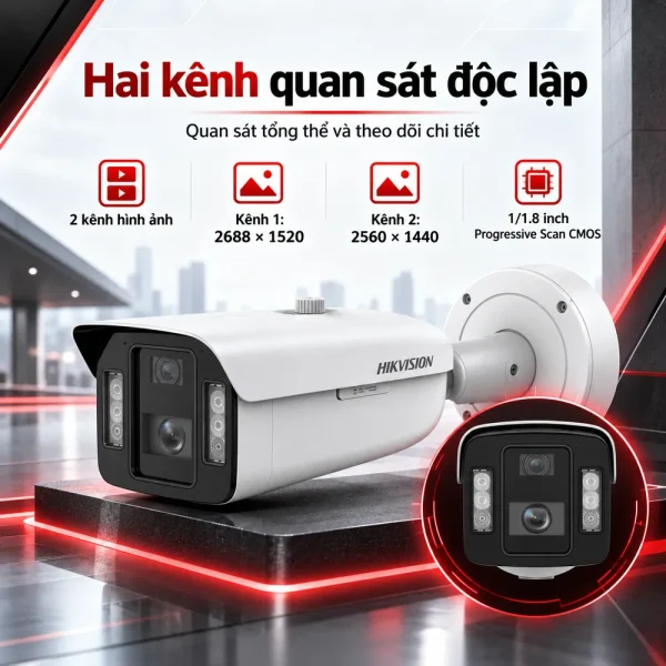 Camera DeePinview 4MP Hikvision iDS-2CD8A46G0-XZ(H)S(Y)