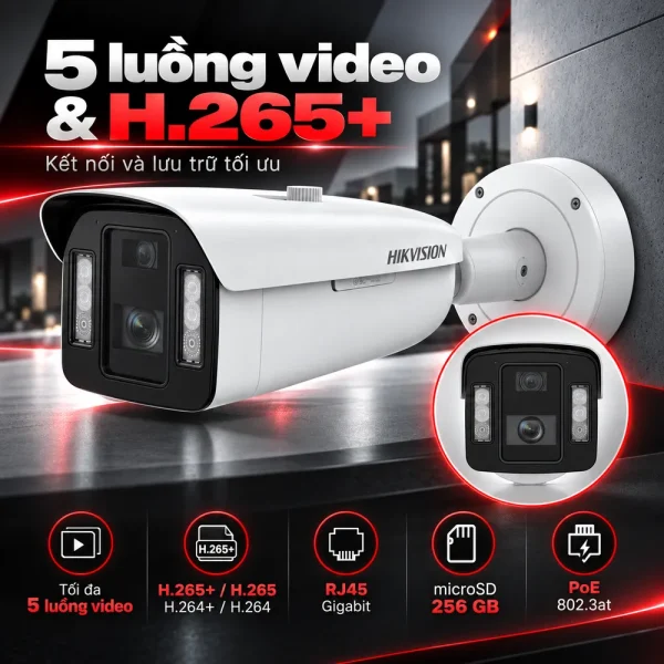 Camera DeePinview 8MP Hikvision iDS-2CD8A86G0-XZ(H)S(Y) đa cảm biến