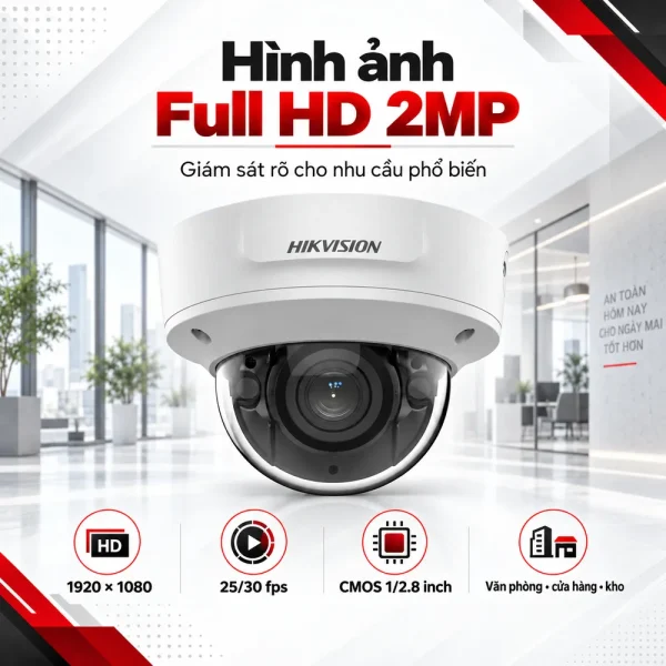 Camera Hikvision 2MP DS-2CD2723G2-IZS
