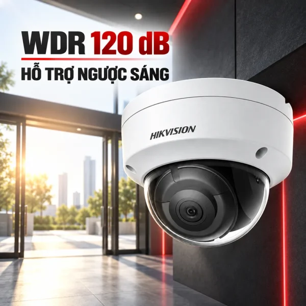 Camera Hikvision bán cầu AcuSense 2 MP DS-2CD2123G2-I