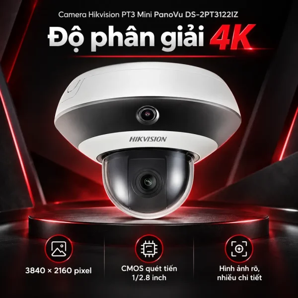 Camera Hikvision PT3 Mini PanoVu DS-2PT3122IZ