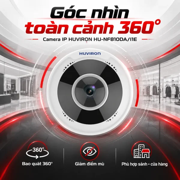 Camera hồng ngoại HUVIRON HU-NF810DA/I1E 8MP