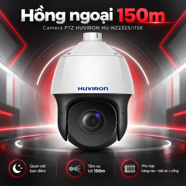 Camera hồng ngoại HUVIRON HU-NZ2325/I15E 2MP
