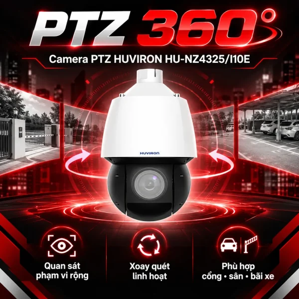 Camera hồng ngoại HUVIRON HU-NZ4325/I10E 4MP