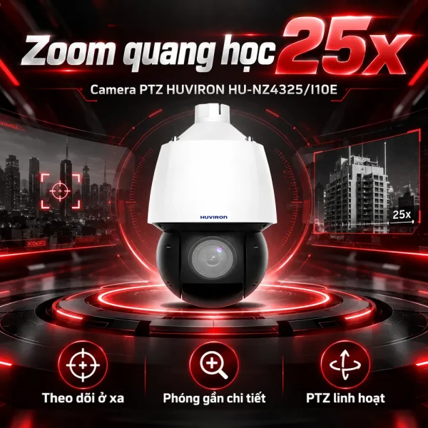 Camera hồng ngoại HUVIRON HU-NZ4325/I10E 4MP