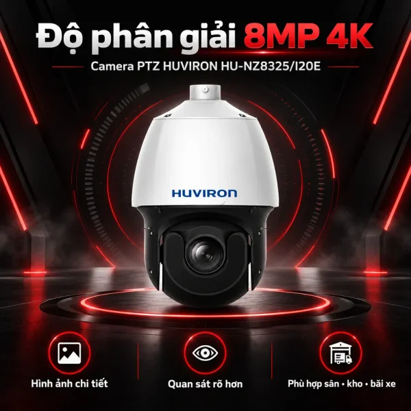 Camera hồng ngoại HUVIRON HU-NZ8325/I20E 8MP