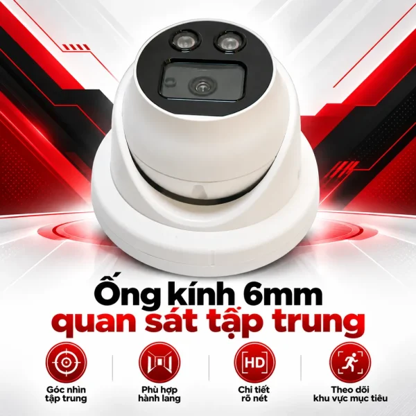 Camera Matrix Turret IR 2MP SATATYA MITR20FL60CWS