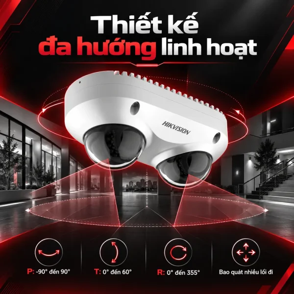 Camera Panovu Hikvision DS-2CD6D52G0-IH(S) 5 MP