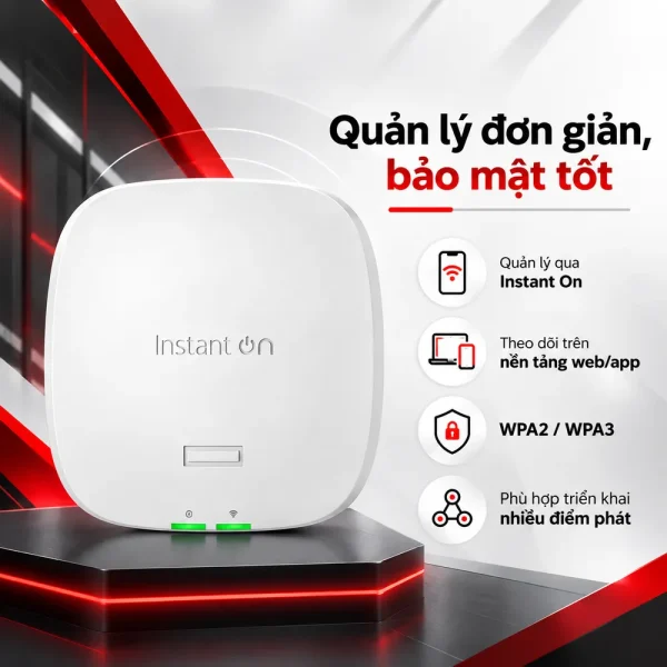 HPE Networking Instant On AP32 S1T23A Wi-Fi 6E