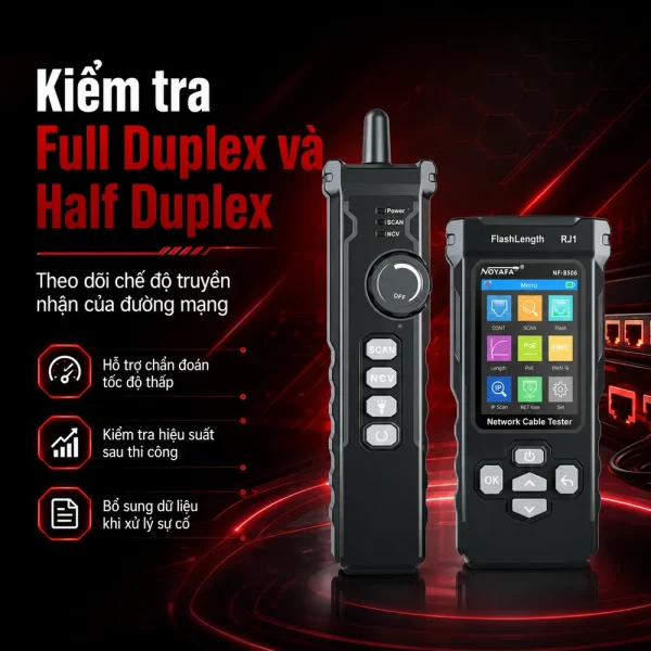 Máy Test Cáp Mạng Noyafa NF-8506