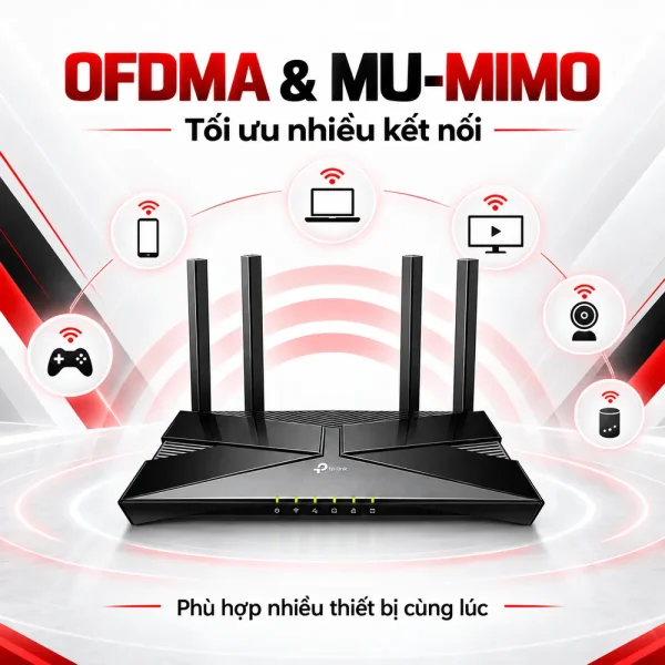 Router Wi-Fi 6 AX1500 TP-Link Archer AX1500