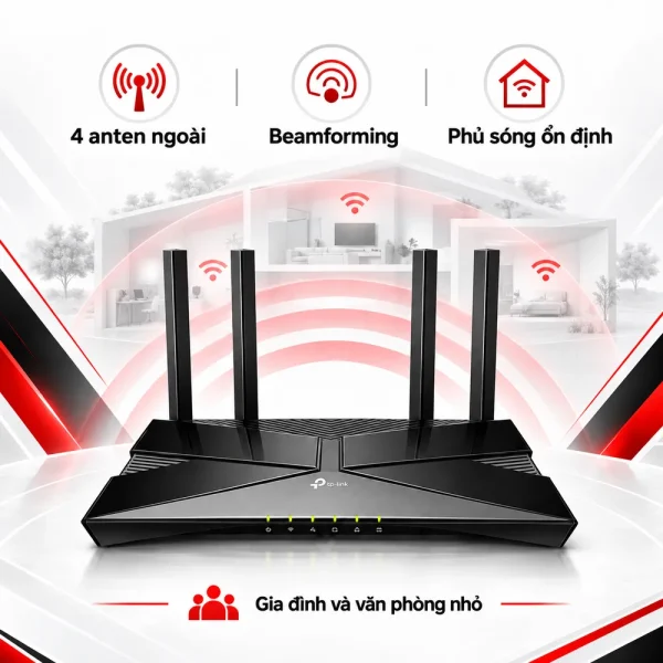 Router Wi-Fi 6 AX1500 TP-Link Archer AX1500