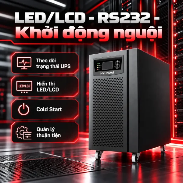 UPS HyunDai Online 2KVA/1.8KW HD-2KS