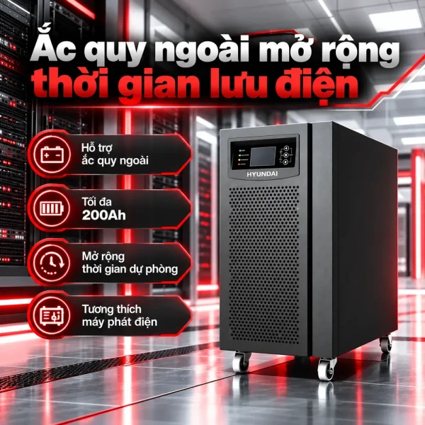 UPS HyunDai Online 5KVA/4.5KW HD-5KS