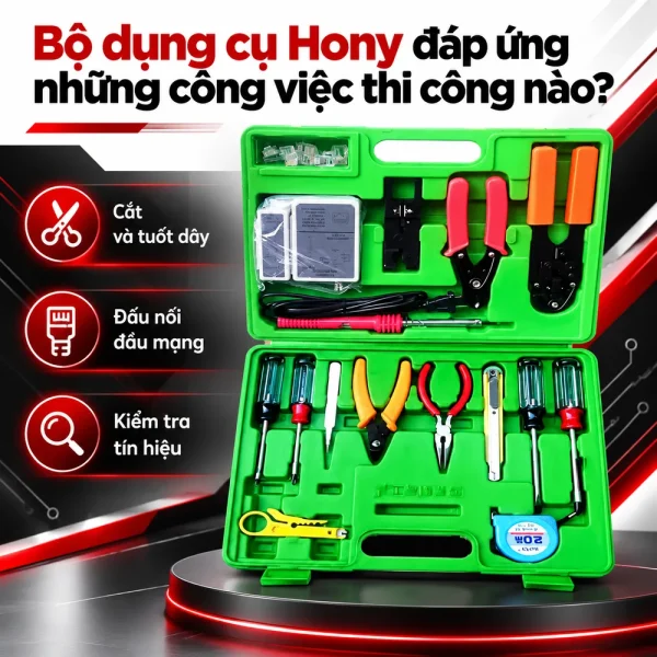Bộ dụng cụ làm mạng Hony