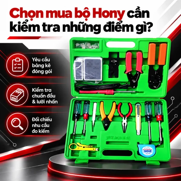 Bộ dụng cụ làm mạng Hony