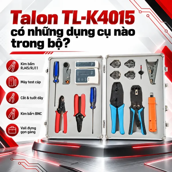 Bộ dụng cụ làm mạng Talon TL-K4015