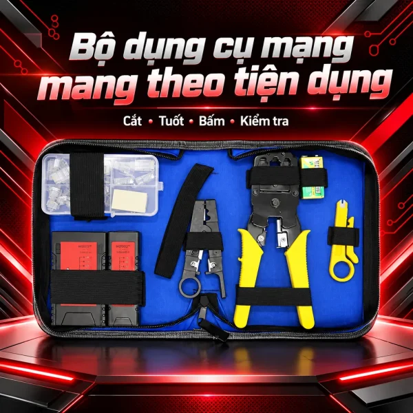 Bộ dụng cụ thi công mạng NOYAFA NF-12