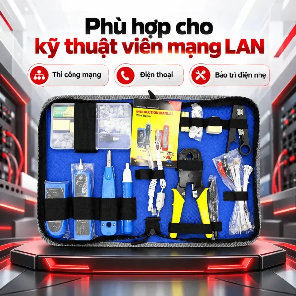 Bộ dụng cụ thi công mạng NOYAFA NF-1501