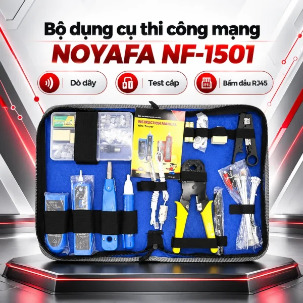 Bộ dụng cụ thi công mạng NOYAFA NF-1501