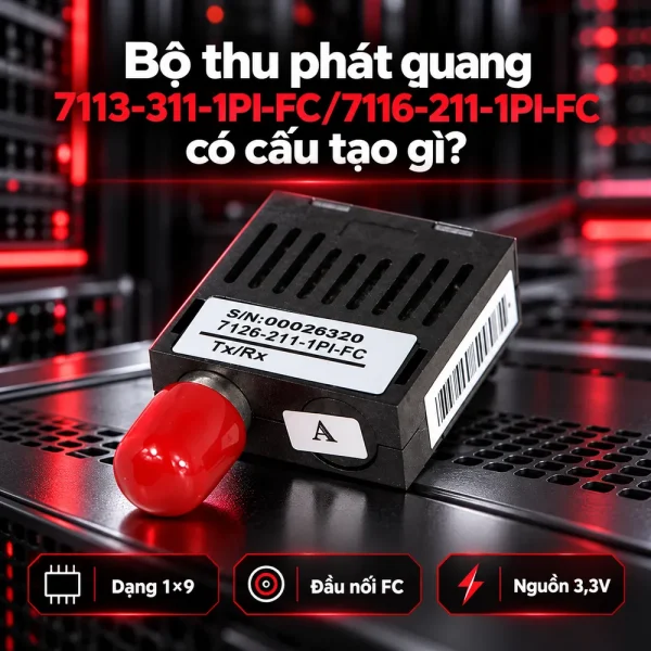 Bộ thu phát quang BIDI 7113-311-1PI-FC/7116-211-1PI-FC