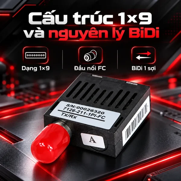 Bộ thu phát quang BIDI 7313-321-1PI-FC/7316-221-1PI-FC