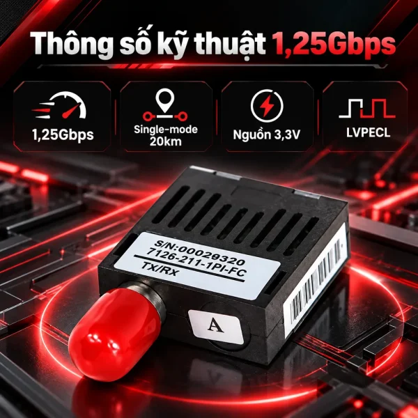 Bộ thu phát quang BIDI 7313-321-1PI-FC/7316-221-1PI-FC