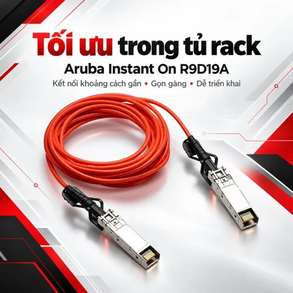 Cáp DAC Aruba IOn 10G SFP+ đến SFP+ 1m – R9D19A