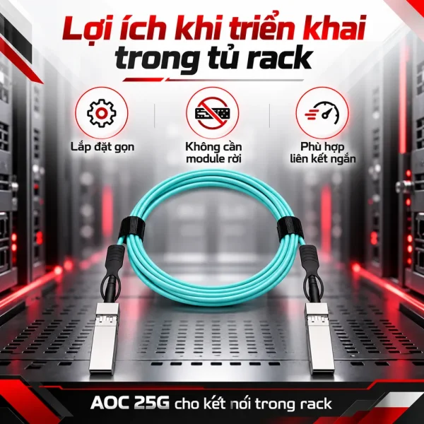 Cáp quang Cisco SFP-25G-AOC4M dài 4m