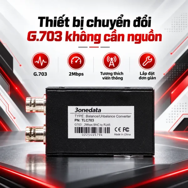 Converter quang 3Onedata TLC703 chính hãng