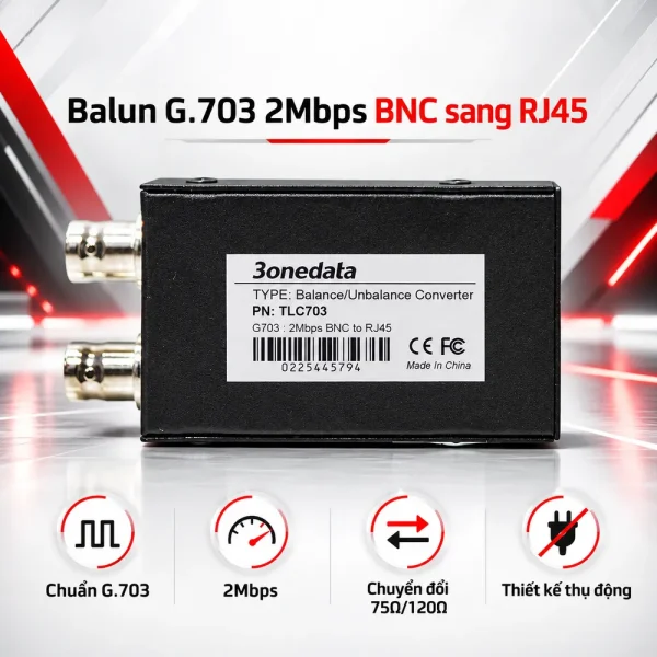 Converter quang 3Onedata TLC703 chính hãng