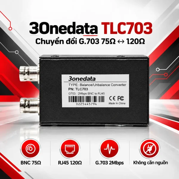 Converter quang 3Onedata TLC703 chính hãng