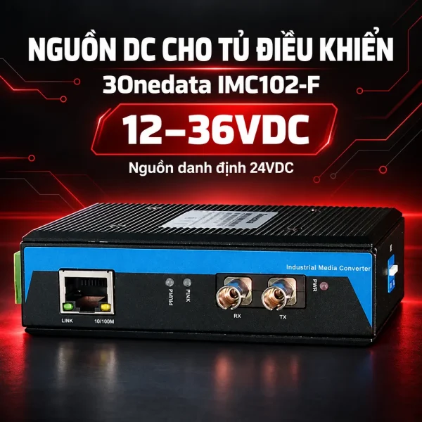 Converter quang điện 3Onedata Model IMC102-F