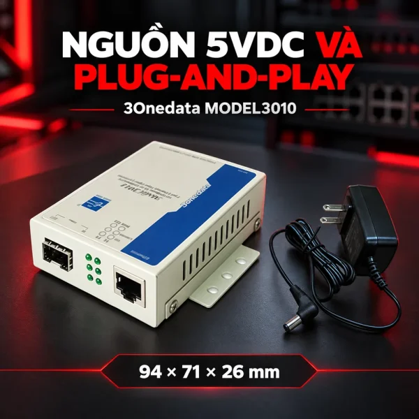 Converter quang khe cắm SFP module 10/100 Model 3010