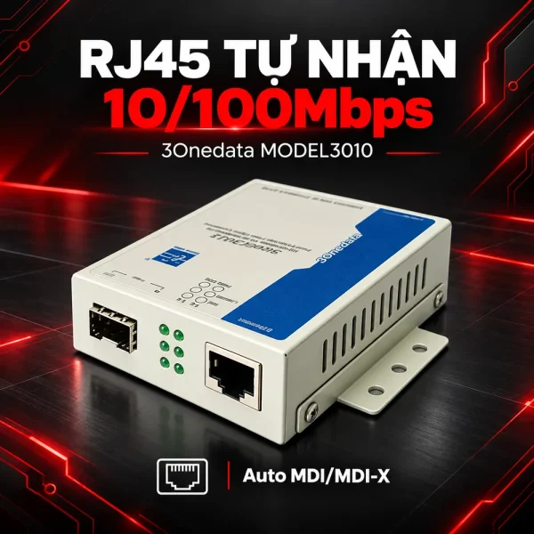 Converter quang khe cắm SFP module 10/100 Model 3010