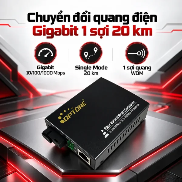 Converter quang Optone OPT-3201S20